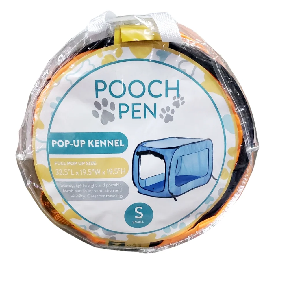Pooch Pen Solid Pop-up Pet Kennel 32.5